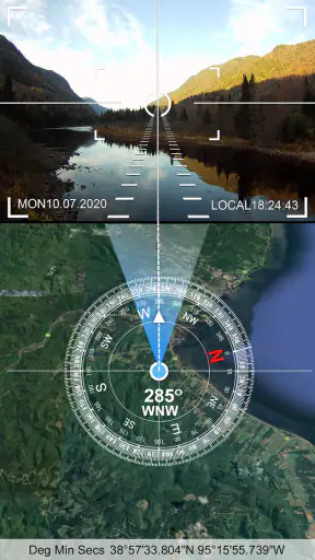 Direction Compass Camera screenshot