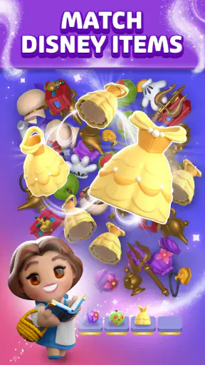 Disney Magic Match 3D screenshot