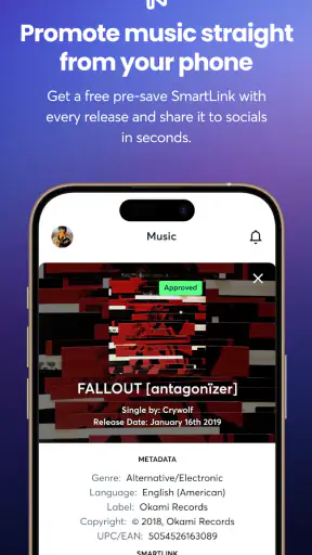 Ditto Music screenshot