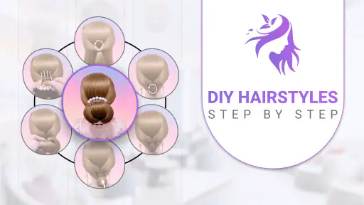 DIY Hairstyles step by step screenshot