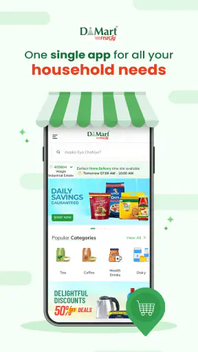 DMart Ready Online Grocery App screenshot