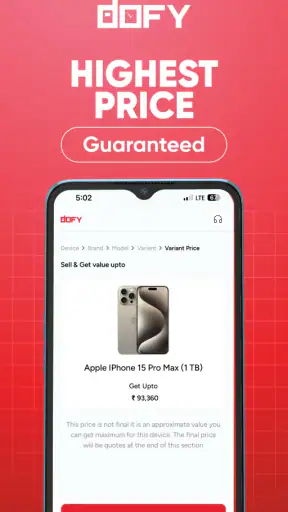 DOFY - Sell old mobile phones screenshot