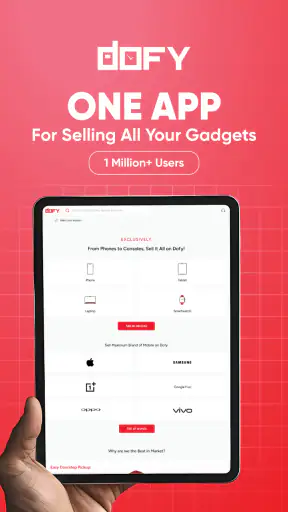DOFY - Sell old mobile phones screenshot