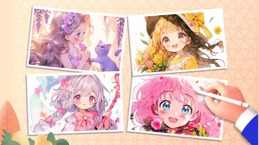 Doll Color: Princess Coloring screenshot
