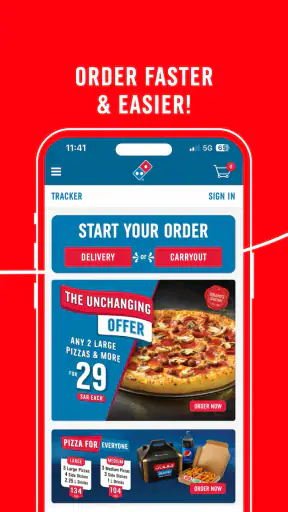 Domino's MENA screenshot
