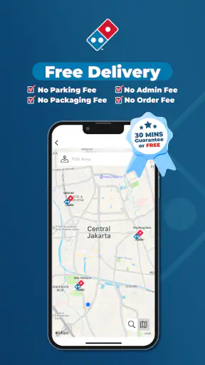 Domino's Pizza Indonesia screenshot