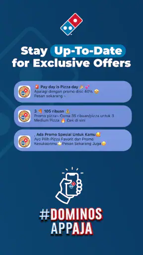 Domino's Pizza Indonesia screenshot