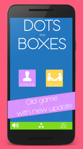 Dots and Boxes game screenshot