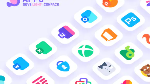 Dove Light : Icon Pack screenshot