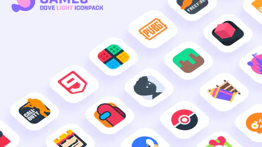 Dove Light : Icon Pack screenshot