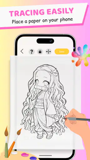Draw anime - एआर ड्रॉइंग ऐनिमे screenshot