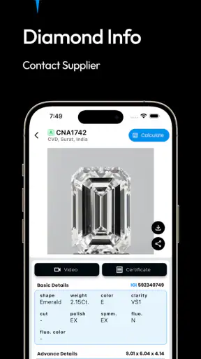 DRC - Diamond Rate Calculator screenshot