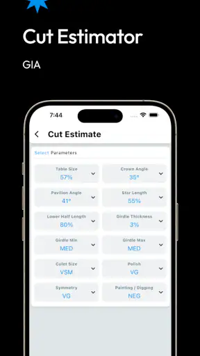 DRC - Diamond Rate Calculator screenshot