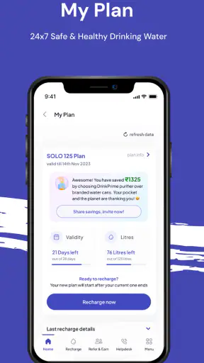 DrinkPrime Water Purifier screenshot