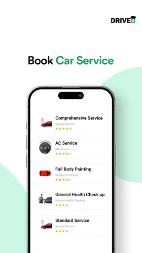 DriveU: Hire Driver for Car screenshot