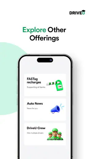 DriveU: Hire Driver for Car screenshot