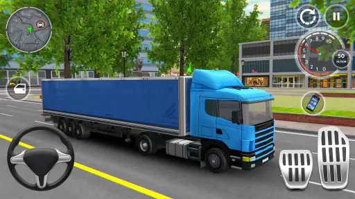 Mega Truck Simulator Games 3D screenshot