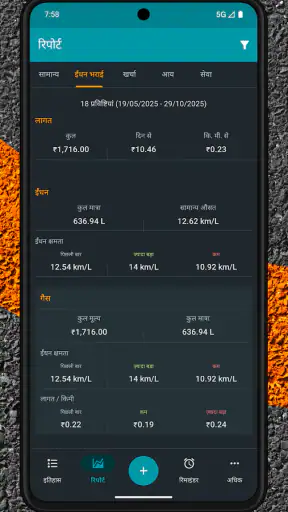 Drivvo - वाहन प्रबंधन screenshot