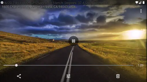 Droid डैशकैम डीवीआर screenshot