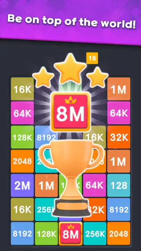 Drop Merge : Number Puzzle screenshot