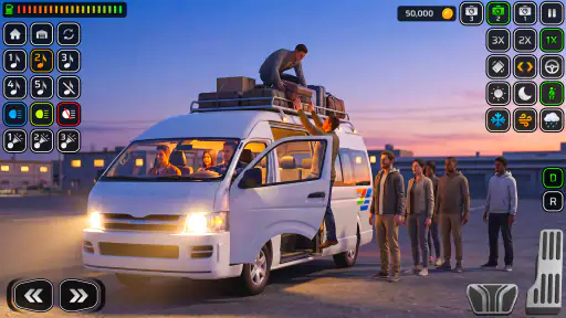 Dubai Van Driving Game 2026 screenshot