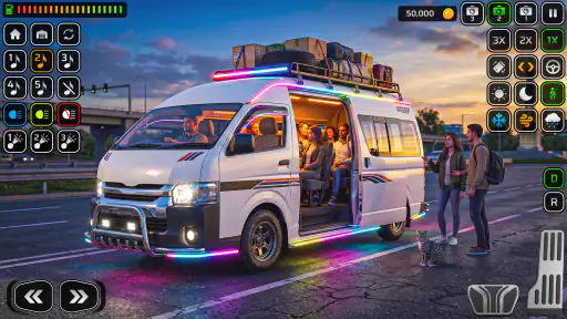 Dubai Van Driving Game 2026 screenshot