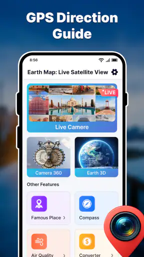 EarthVista: Live Satellite Map screenshot