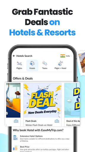 EaseMyTrip Flight, Hotel, Bus screenshot