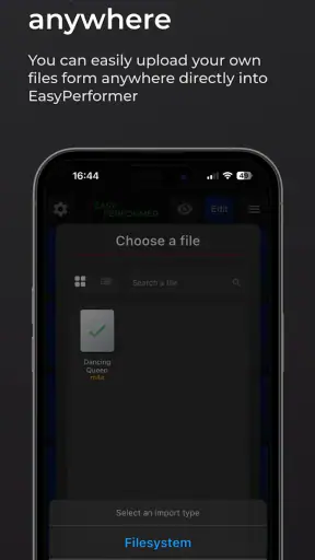 Easy Performer screenshot