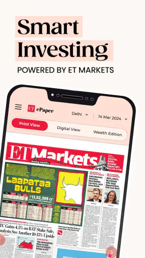 Economic Times Newspaper App screenshot