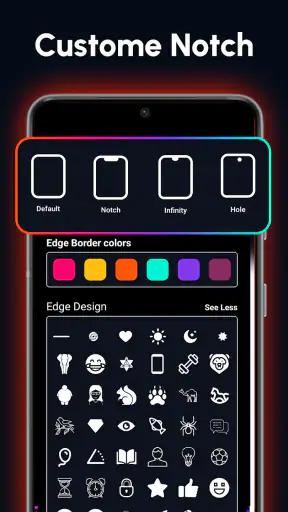 Edge Lighting Color wallpapers screenshot