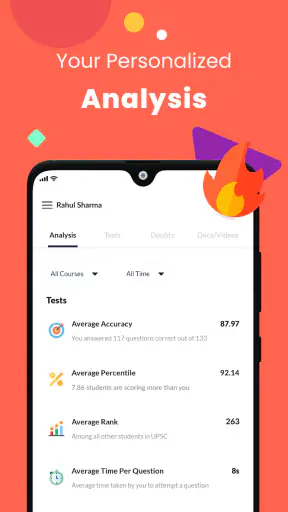 EduRev Exam Preparation App screenshot