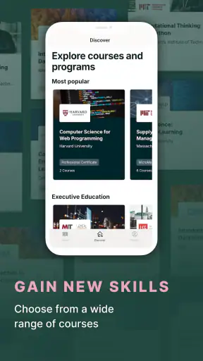 edX Harvard, IIT, IIMB Courses screenshot
