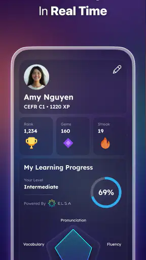 ELSA Speak: अंग्रेजी सीखना screenshot