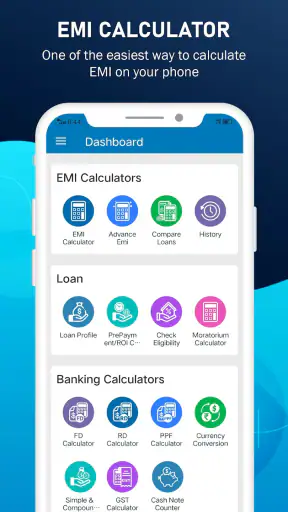 EMI Calculator screenshot