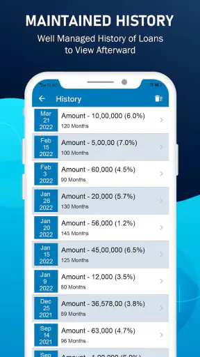 EMI Calculator screenshot