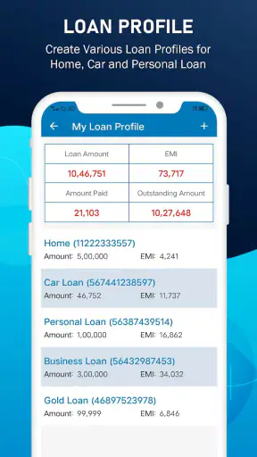 EMI Calculator screenshot