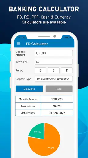 EMI Calculator screenshot