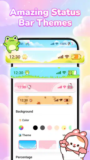 Emoji Battery: Cute Pet screenshot
