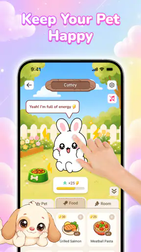 Emoji Battery: Cute Pet screenshot