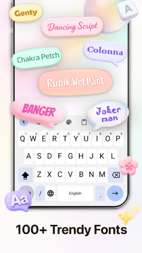 Emoji Fonts & Style Keyboard screenshot