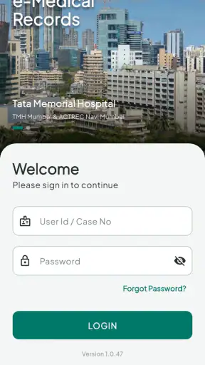EMR-TMH and ACTREC screenshot
