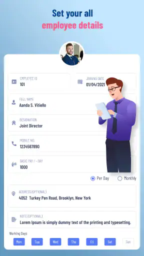 EMS: Employee Management screenshot