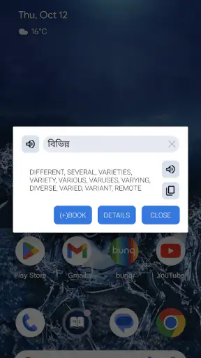 English Bangla Dictionary screenshot