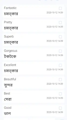 English Bangla Dictionary screenshot