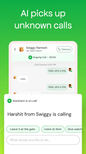 Equal AI - AI Call Assistant screenshot