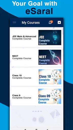 eSaral - Exam Preparation App screenshot