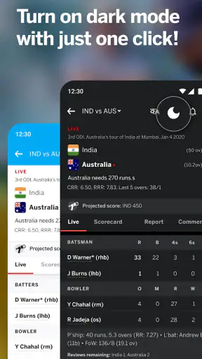 Cricinfo - Live Cricket Scores screenshot