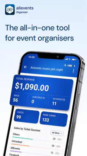 Event Manager - AllEvents screenshot
