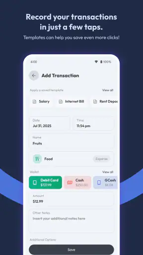eXpend: बजट बनायें, आदत बनायें screenshot